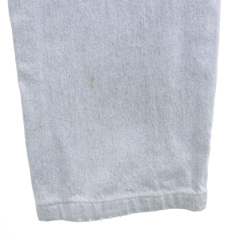 Lee リー 90s USA製 オールド デニムパンツ W33 アイスブルー系 ジーンズ メンズ