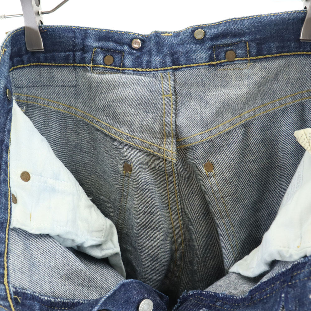 リーバイス 90s 日本製 S702 ストレートデニムパンツ W30 Levi's 赤耳 裏リベット ボタンフライ メンズ