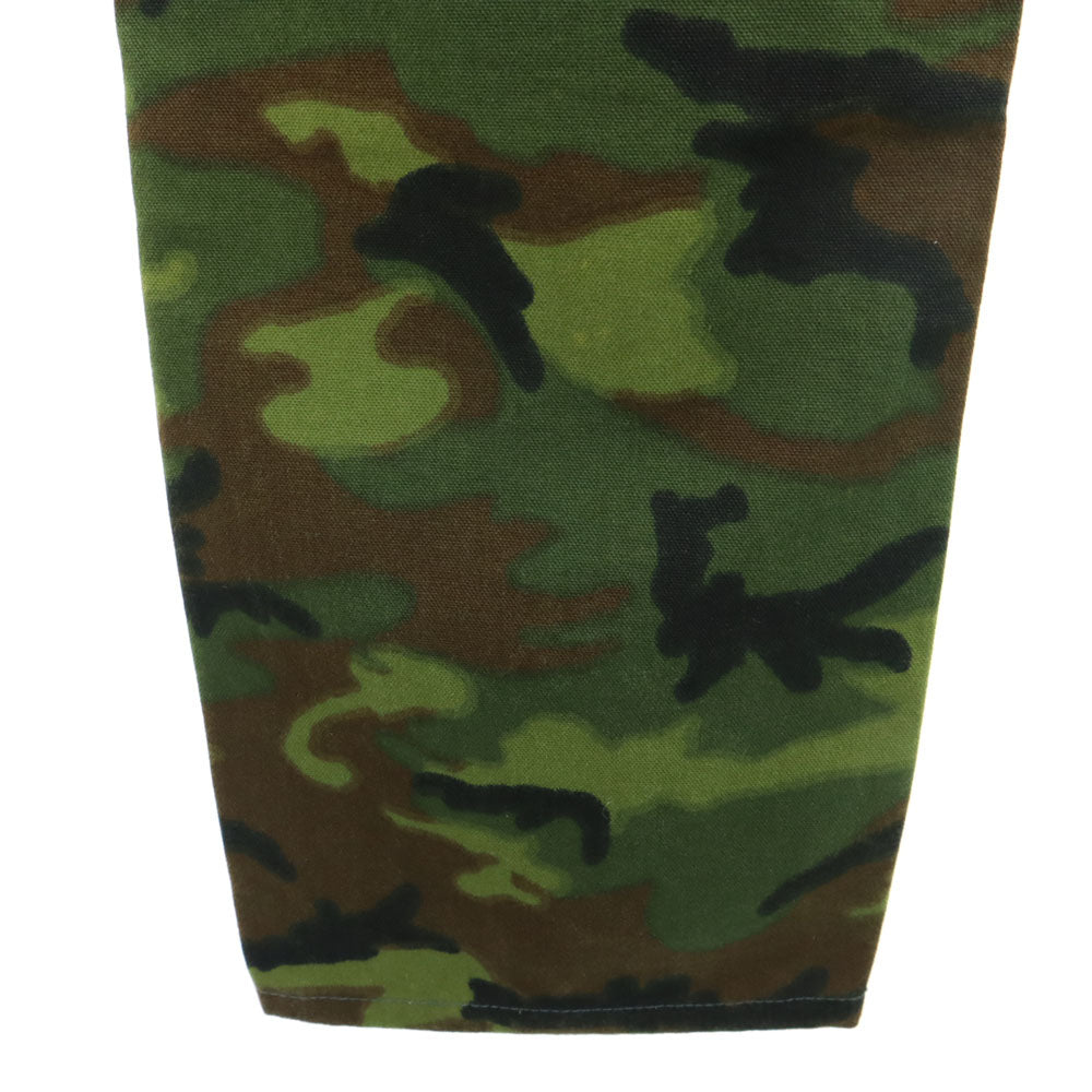 SASAFRAS ササフラス 日本製 カモフラ柄 ミリタリーパンツ M グリーン系 迷彩 メンズ