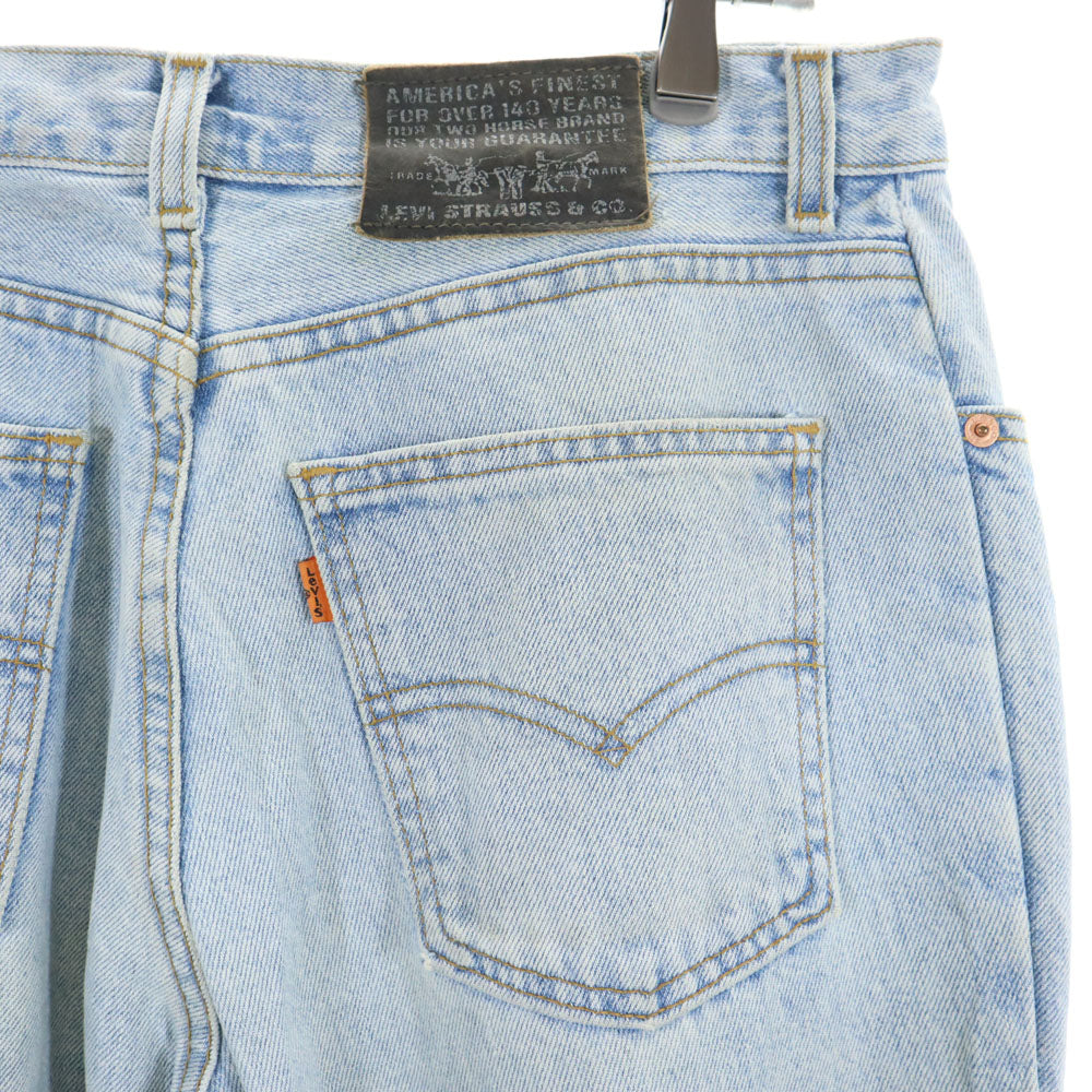 Levi's リーバイス 90s ユーロリーバイス デニムパンツ W33 アイスブルー ジーンズ メンズ