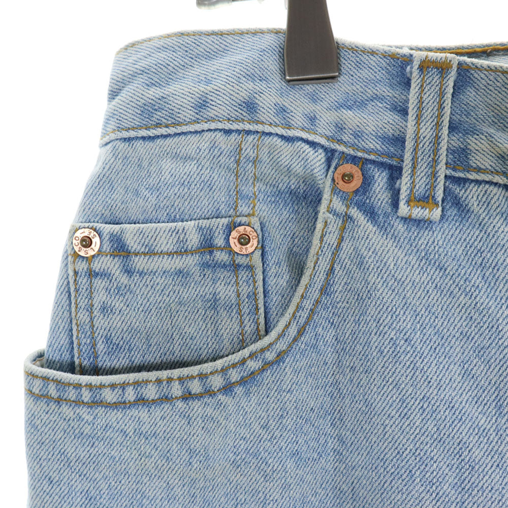 Levi's リーバイス 90s ユーロリーバイス デニムパンツ W33 アイスブルー ジーンズ メンズ