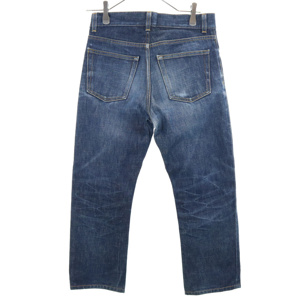 HELMUT LANG ヘルムートラング 90s オールド 本人期 ブーツカットデニムパンツ W28 インディゴ ジーンズ ボタンフライ メンズ