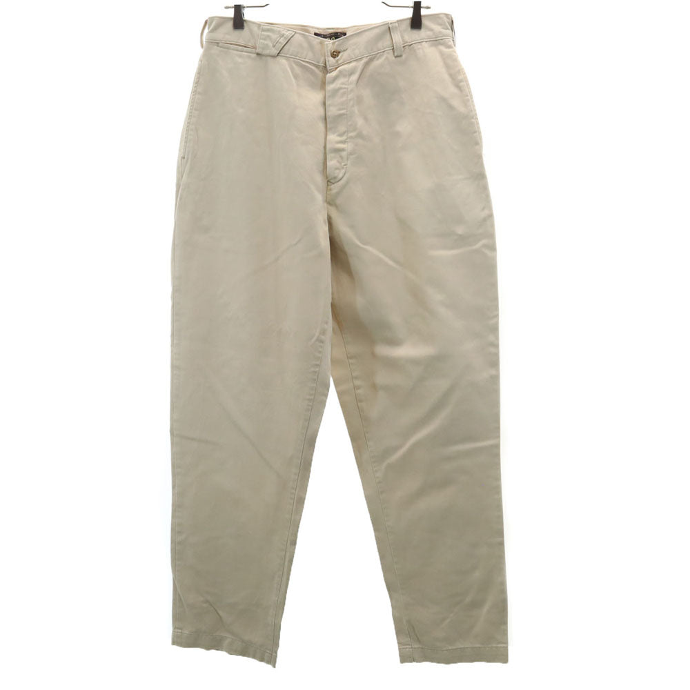 RRL ダブルアールエル 90s 赤3星 初期タグ オールド テーパードパンツ W34 ベージュ メンズ