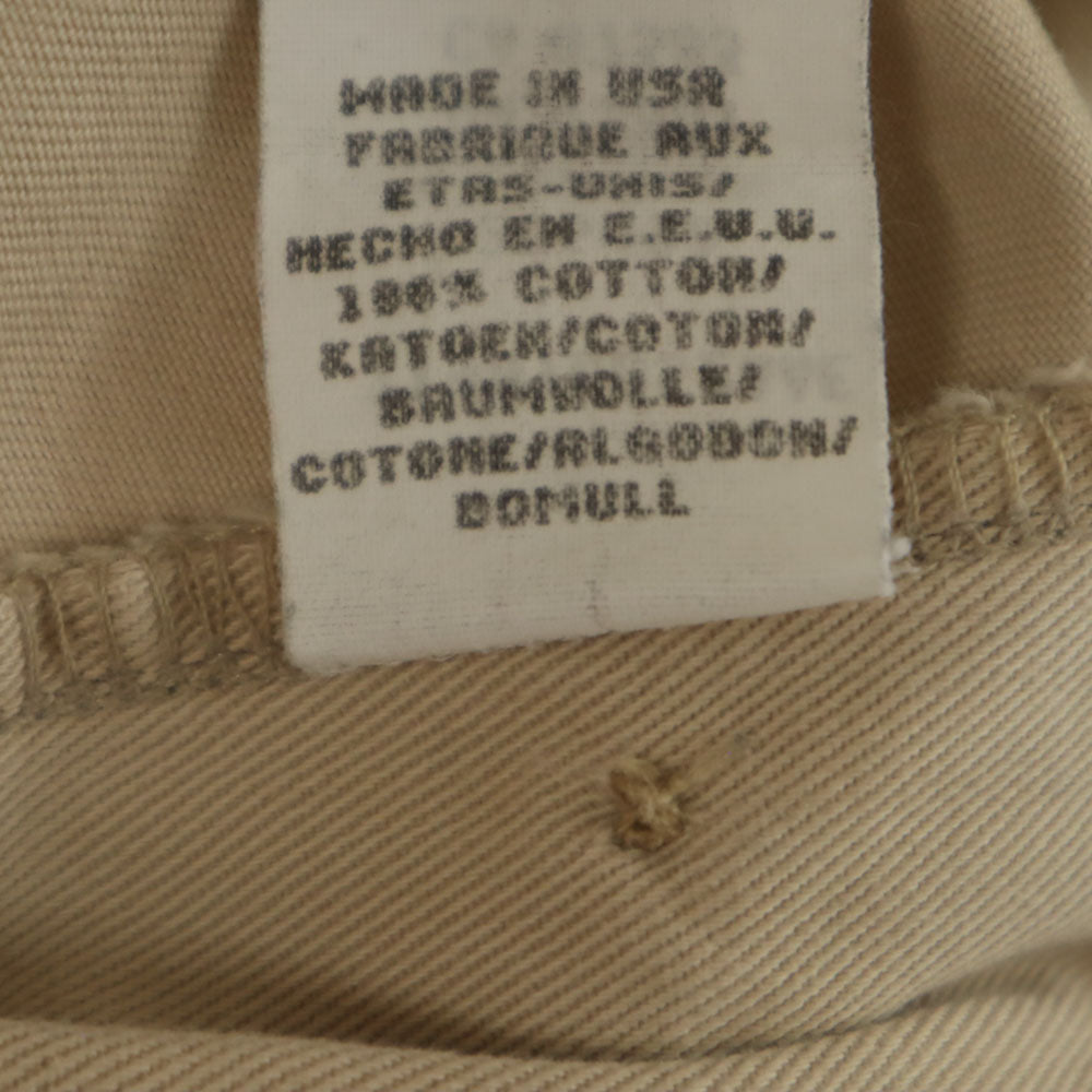 RRL ダブルアールエル 90s 赤3星 初期タグ オールド テーパードパンツ W34 ベージュ メンズ