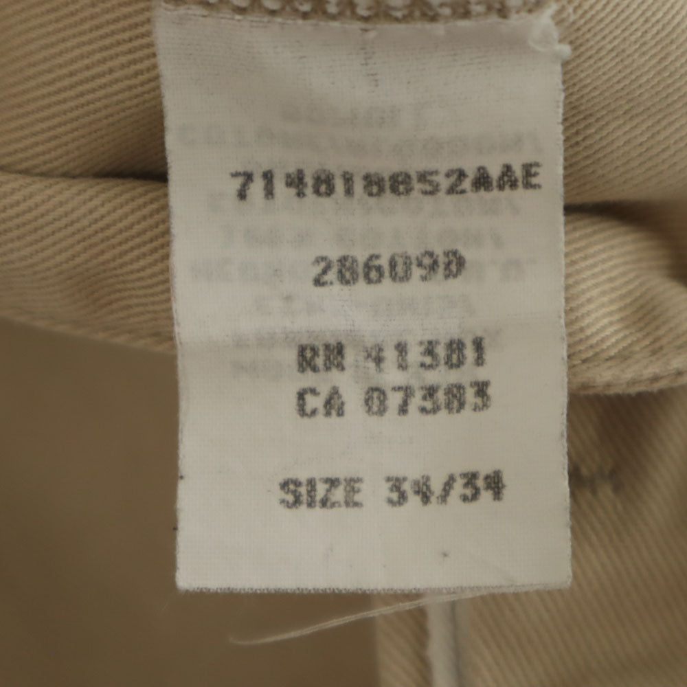 RRL ダブルアールエル 90s 赤3星 初期タグ オールド テーパードパンツ W34 ベージュ メンズ