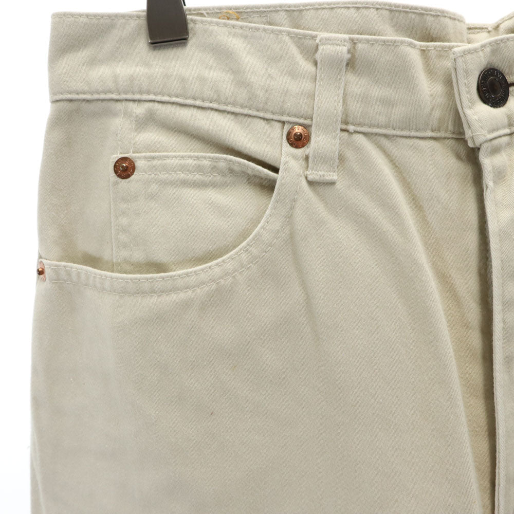 リーバイス 90s 日本製 513-30 チノパンツ W31 ベージュ Levi's ビックE メンズ