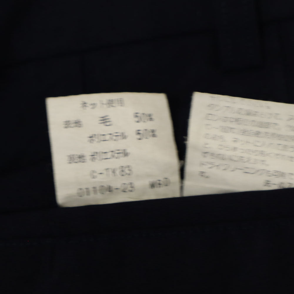 バーバリーズ 90s ウールブレンド オールド スラックスパンツ 82 ネイビー Burberrys メンズ