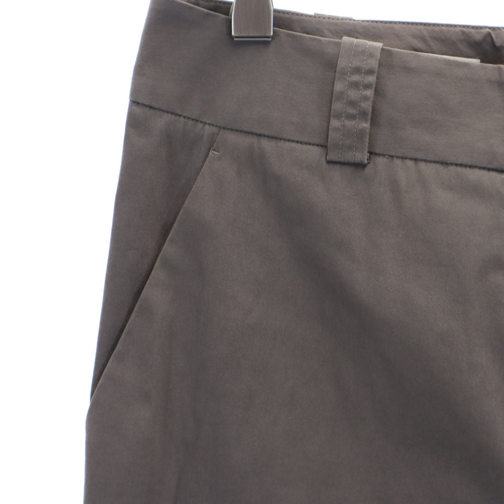 JIL SANDER ジルサンダー イタリア製 クロップドパンツ 36 ブラウン系 レディース