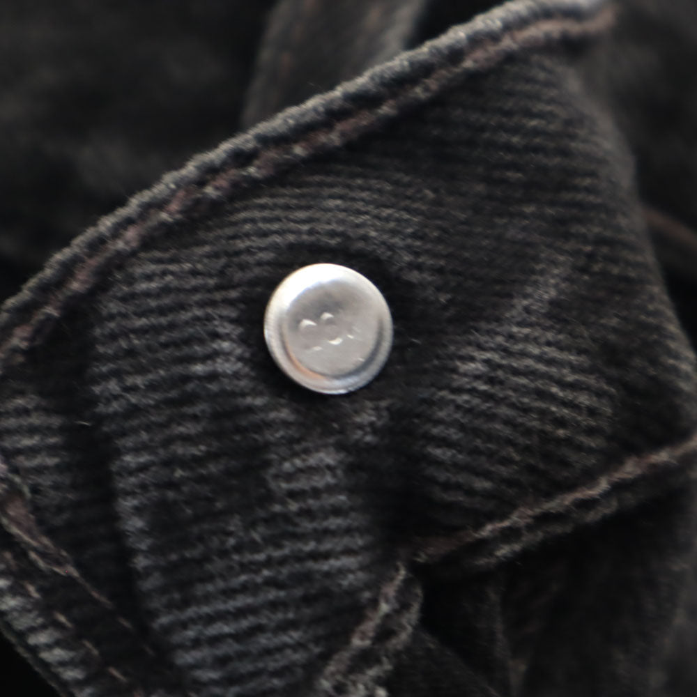 Levi's リーバイス 00s 505 先染め ブラック ストレートデニムパンツ W33 ブラック ジーンズ REGULAR FIT メンズ