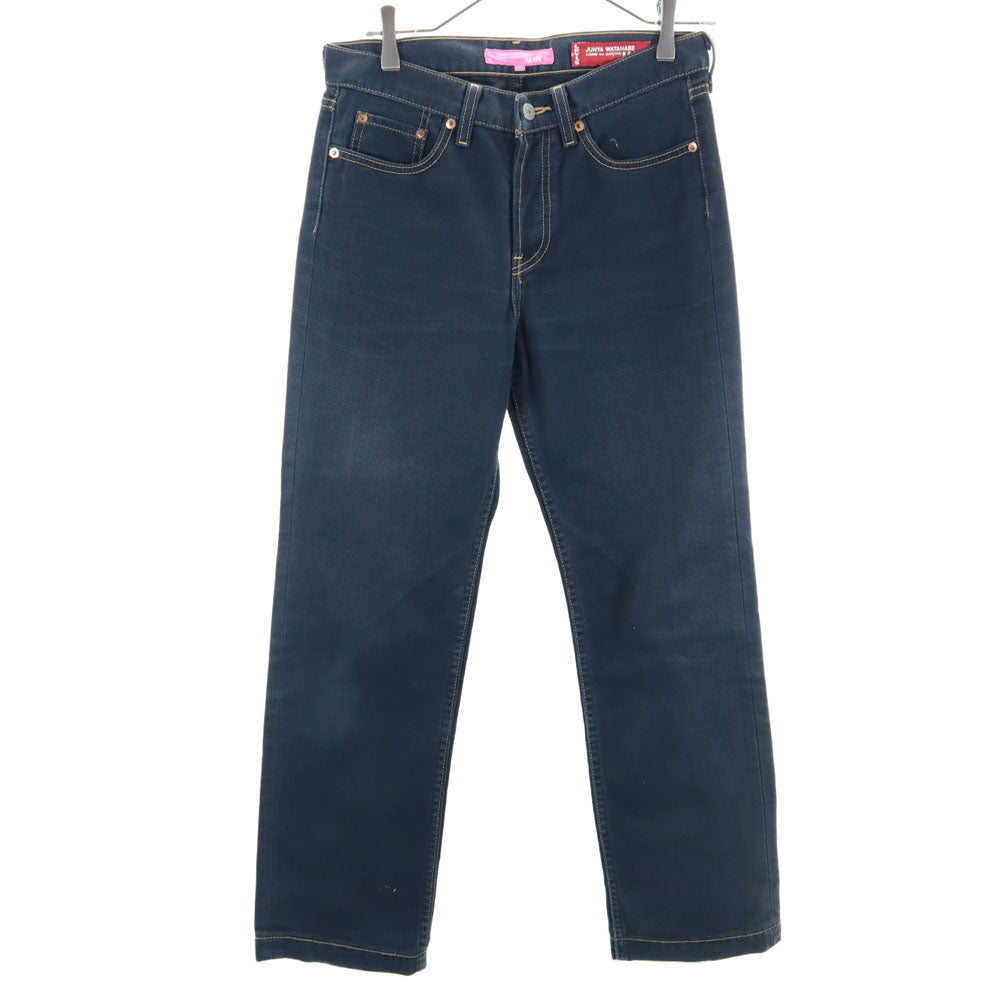 Levi's リーバイス 日本製 ジュンヤワタナベマン コラボ ロングパンツ S チャコールネイビー系 X JUNYA WATANABE MAN ボタンフライ メンズ