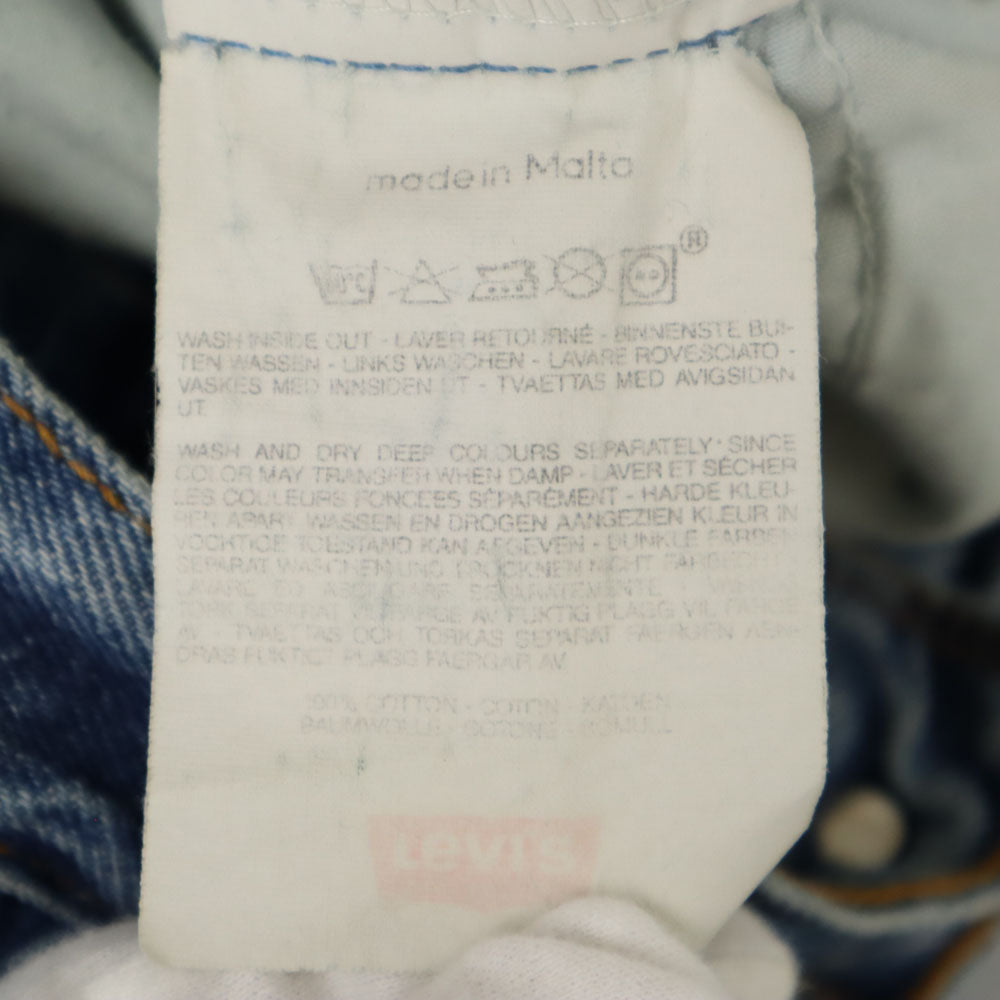 Levi's リーバイス マルタ製 ユーロリーバイス ストレートデニムパンツ W34 メンズ