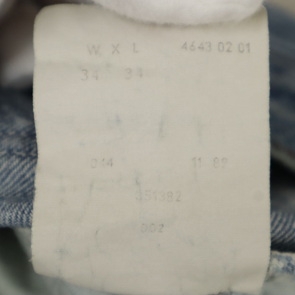 Levi's リーバイス マルタ製 ユーロリーバイス ストレートデニムパンツ W34 メンズ