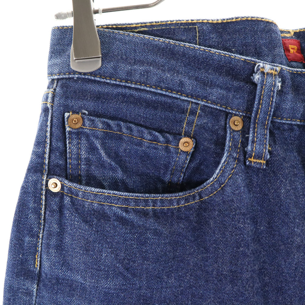 RESOLUTE リゾルト 710 日本製 デニムパンツ W30 インディゴ ジーンズ ボタンフライ メンズ