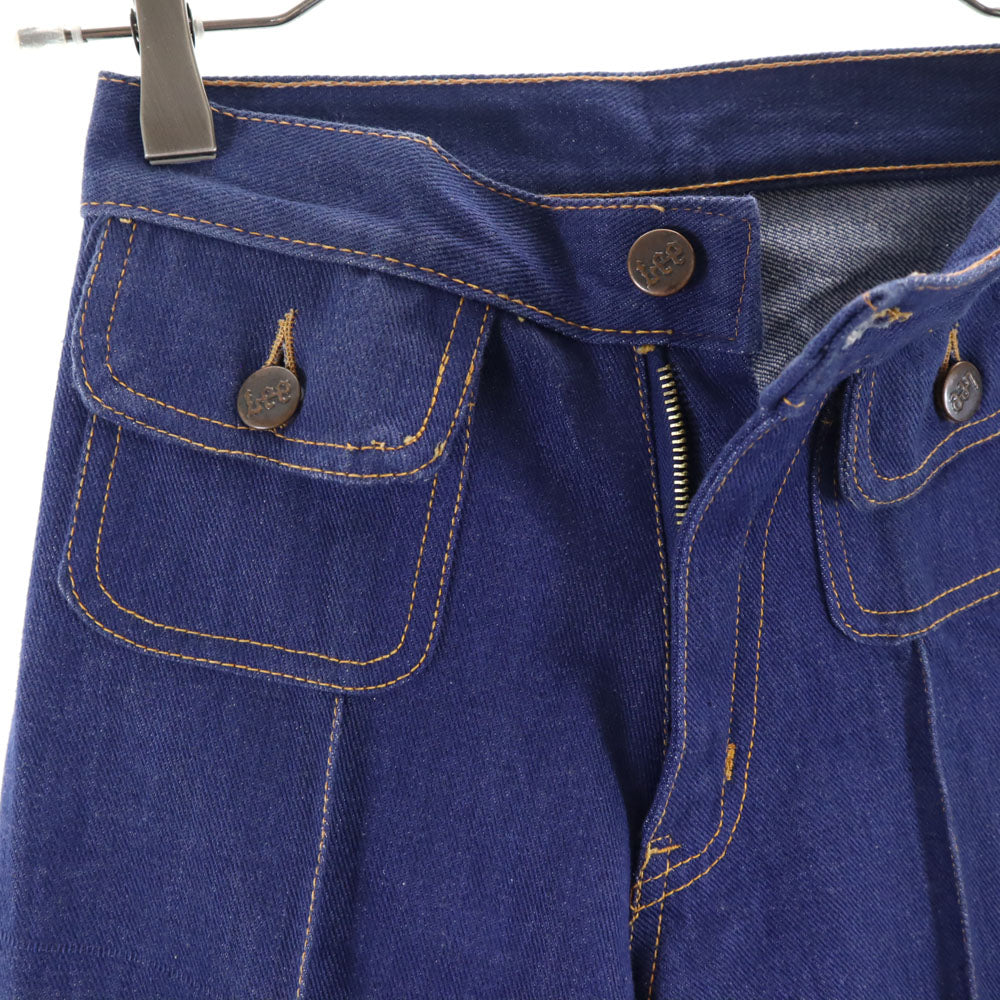 Lee リー 80s ブーツカットデニムパンツ ブルー系 フレア ベルボトム ジーンズ レディース