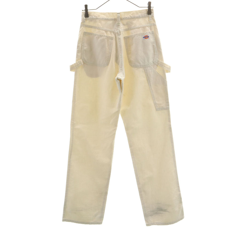 Dickies ディッキーズ 70s 黒タグ ヴィンテージ ペインターパンツ W28 アイボリー系 ワーク レディース