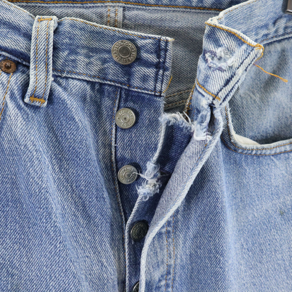 Levi's リーバイス 80s 501 USA製 デニムパンツ W31 ブルー系 ジーンズ ボタンフライ メンズ