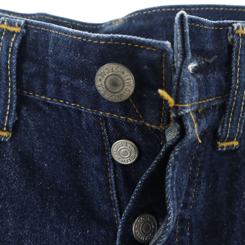 リーバイス 90s 501XX USA製 バレンシア製 ボタン裏555 ストレートデニムパンツ W30 Levi's ボタンフライ 赤耳 裏リベット ビックE メンズ