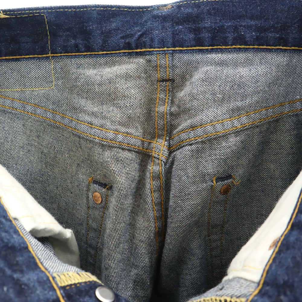 リーバイス 90s 501XX USA製 バレンシア製 ボタン裏555 ストレートデニムパンツ W30 Levi's ボタンフライ 赤耳 裏リベット ビックE メンズ