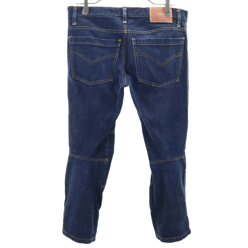 ネメス 日本製 デニム クロップドパンツ M ネイビー NEMETH ジーンズ ボタンフライ メンズ