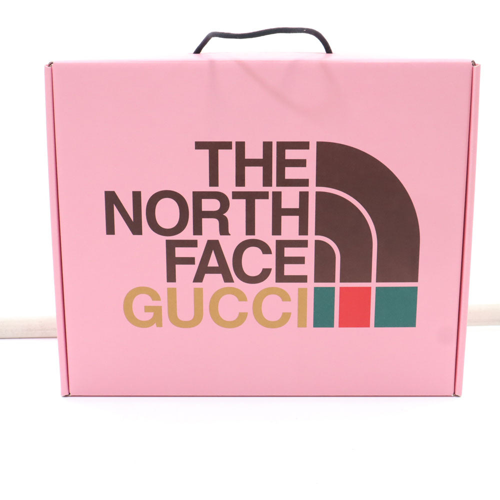 未使用 GUCCI グッチ イタリア製 ノースフェイス コラボ 総ロゴ ジャージ ジョガーパンツ M ホワイト系 X THE NORTH FACE 箱付き メンズ