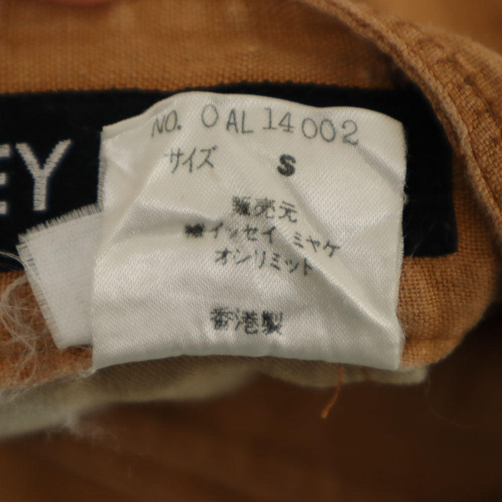 イッセイミヤケ 90s オールド オンリミット リネンパンツ S ブラウン系 ISSEY MIYAKE レディース