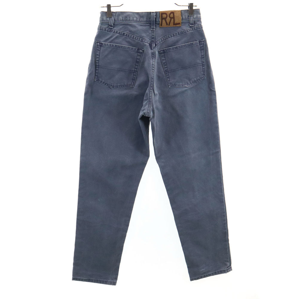 RRL ダブルアールエル USA製 ストレートデニムパンツ w30 ブルー系 タロンジップ ラルフローレン RALPH LAUREN メンズ