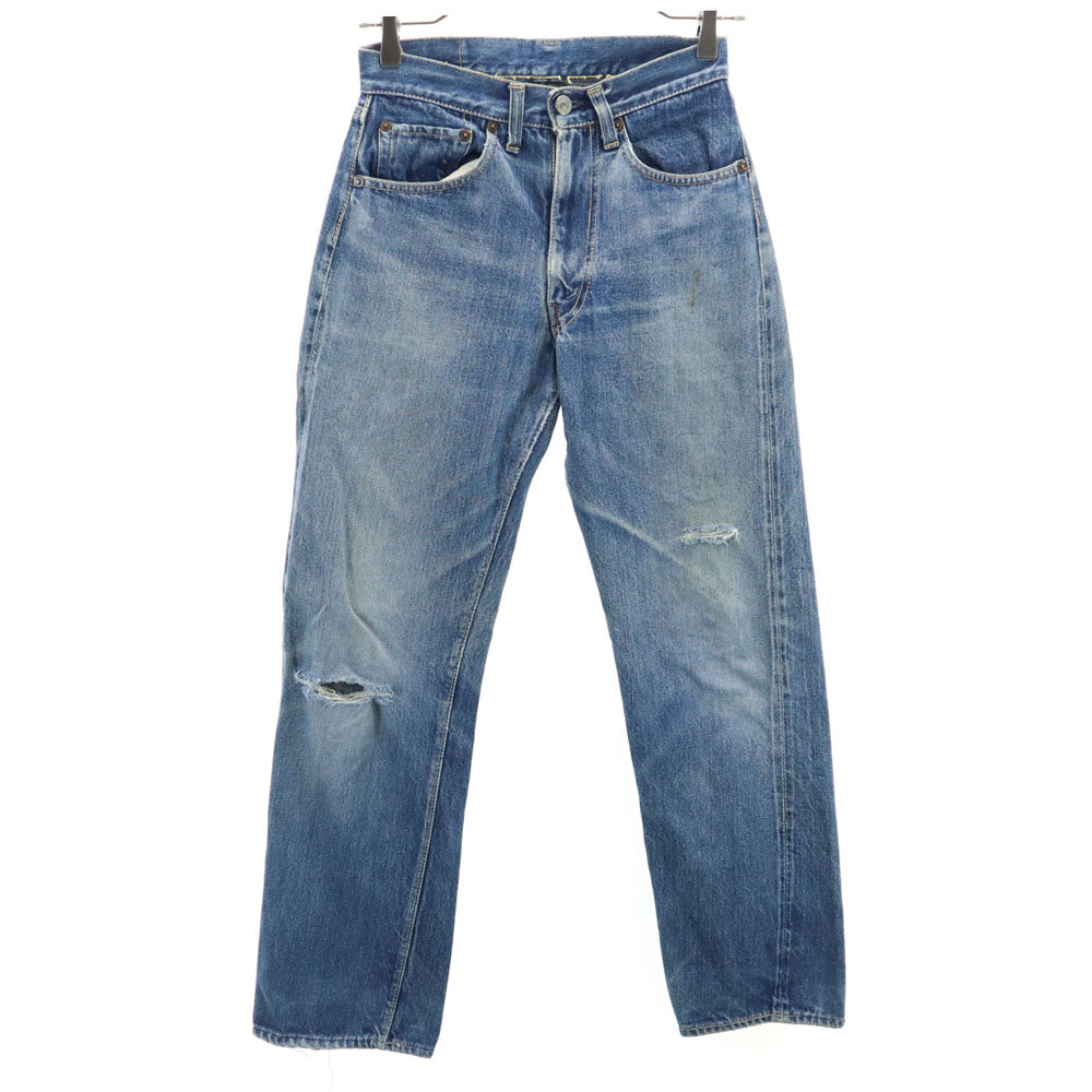 Levi's リーバイス 60s 551ZXX BIG E Vステッチ オフセットループ ボタン裏W イエローステッチ ストレートデニムパンツ タロンジップ 赤耳 裏リベット メンズ