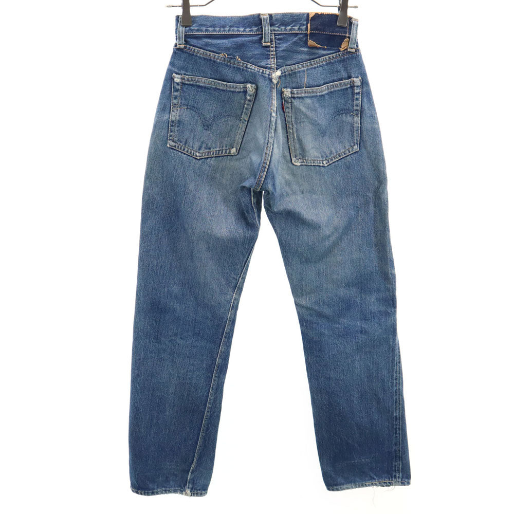 Levi's リーバイス 60s 551ZXX BIG E Vステッチ オフセットループ ボタン裏W イエローステッチ ストレートデニムパンツ タロンジップ 赤耳 裏リベット メンズ