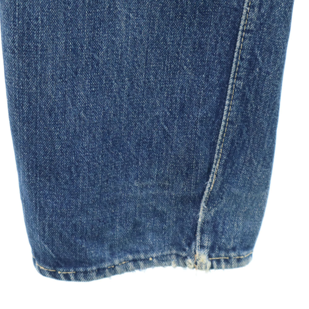 Levi's リーバイス 60s 551ZXX BIG E Vステッチ オフセットループ ボタン裏W イエローステッチ ストレートデニムパンツ タロンジップ 赤耳 裏リベット メンズ