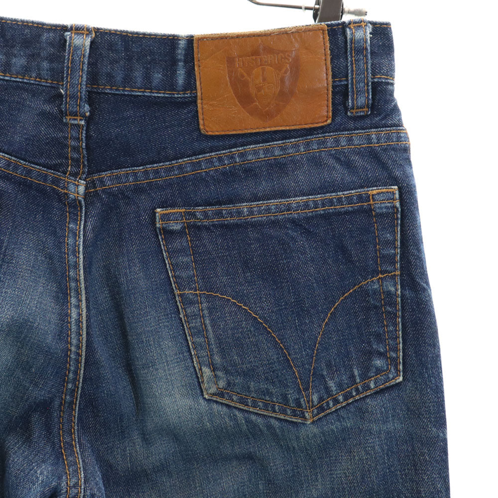 HYSTERICS ヒステリックス 日本製 デニムパンツ S インディゴ ジーンズ レディース