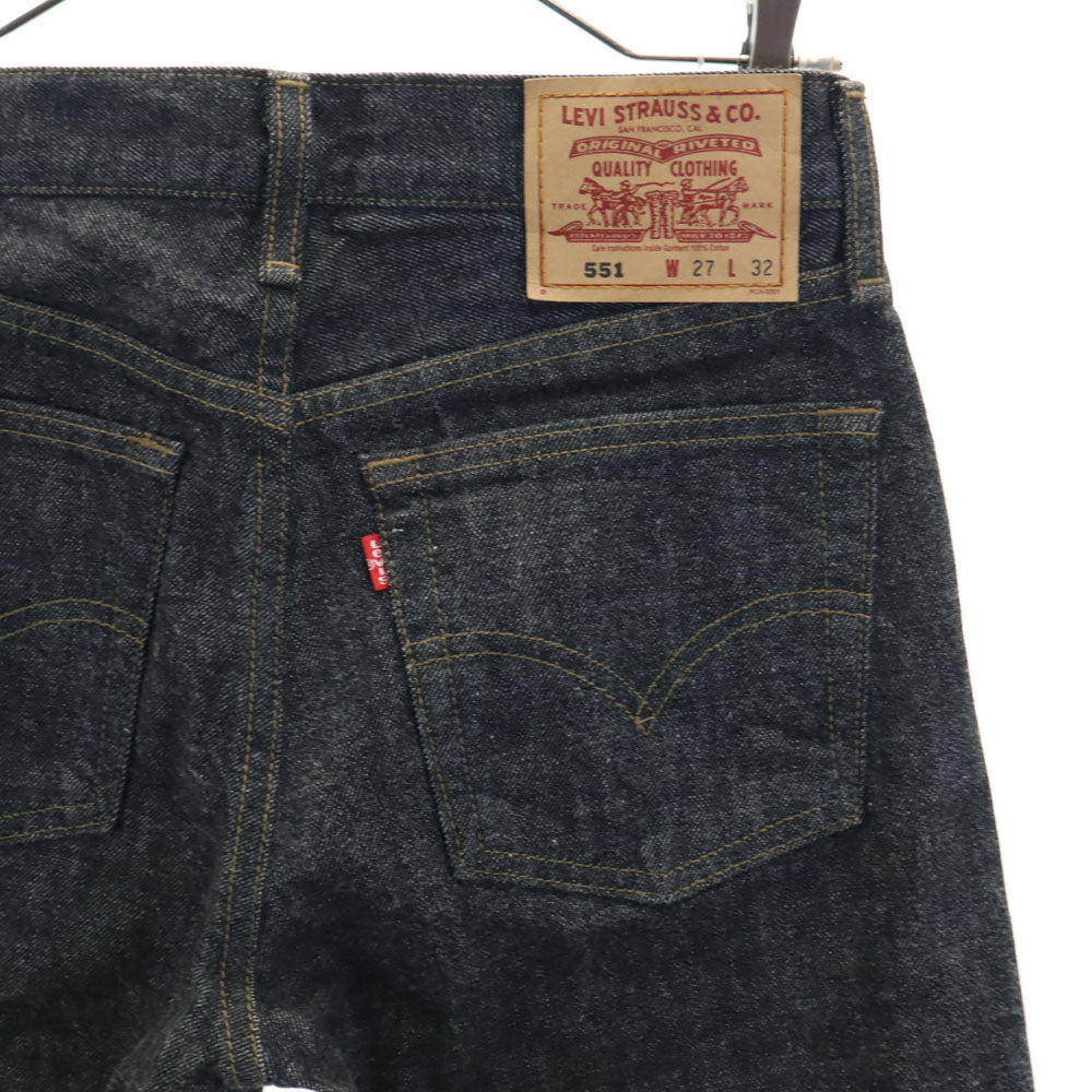 Levi's リーバイス 90s 551 日本製 デニムパンツ W27 ブラック ジーンズ メンズ