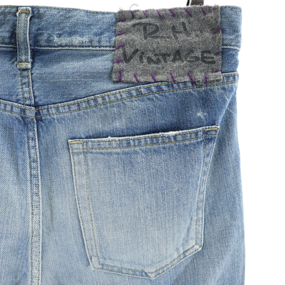 R.H. ViNTAGE アールエイチヴィンテージ ストレートデニムパンツ w25 レディース