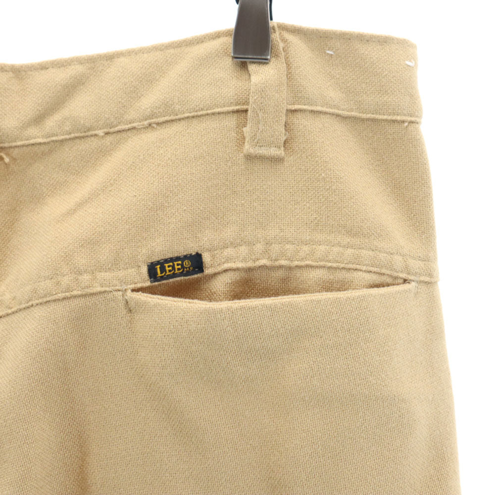 リー 80s ヴィンテージ 42タロン ロングパンツ ベージュ Lee メンズ