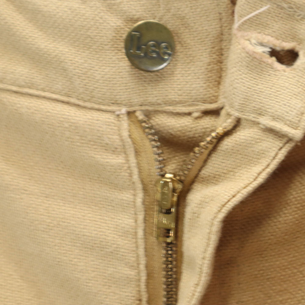 リー 80s ヴィンテージ 42タロン ロングパンツ ベージュ Lee メンズ