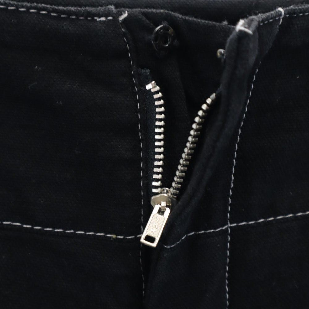 Y's ワイズ 80s 日本製 ロングパンツ M ブラック レディース