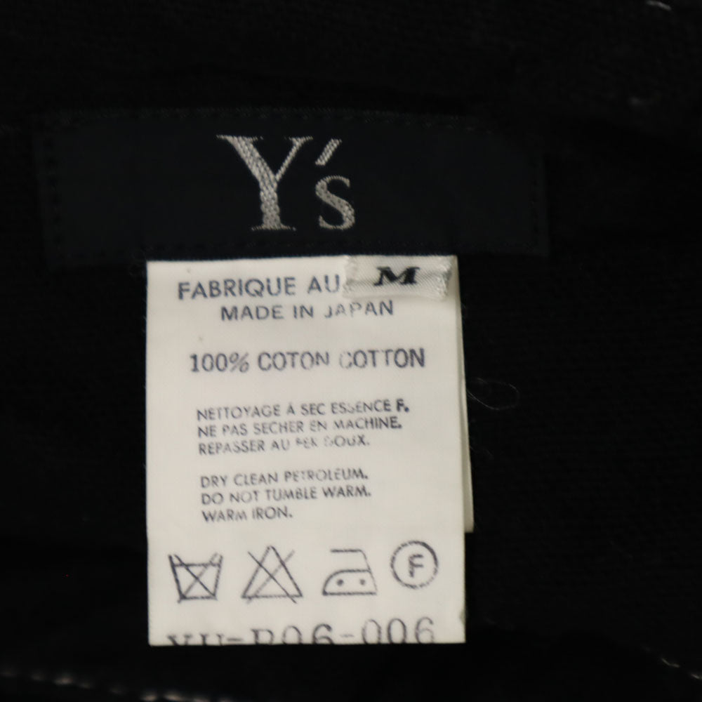 Y's ワイズ 80s 日本製 ロングパンツ M ブラック レディース