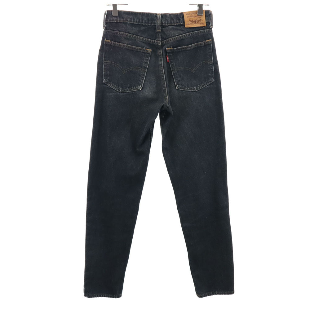 Levi's リーバイス 80s 日本製 後染め ブラック デニムパンツ W29 ブラック ジーンズ メンズ