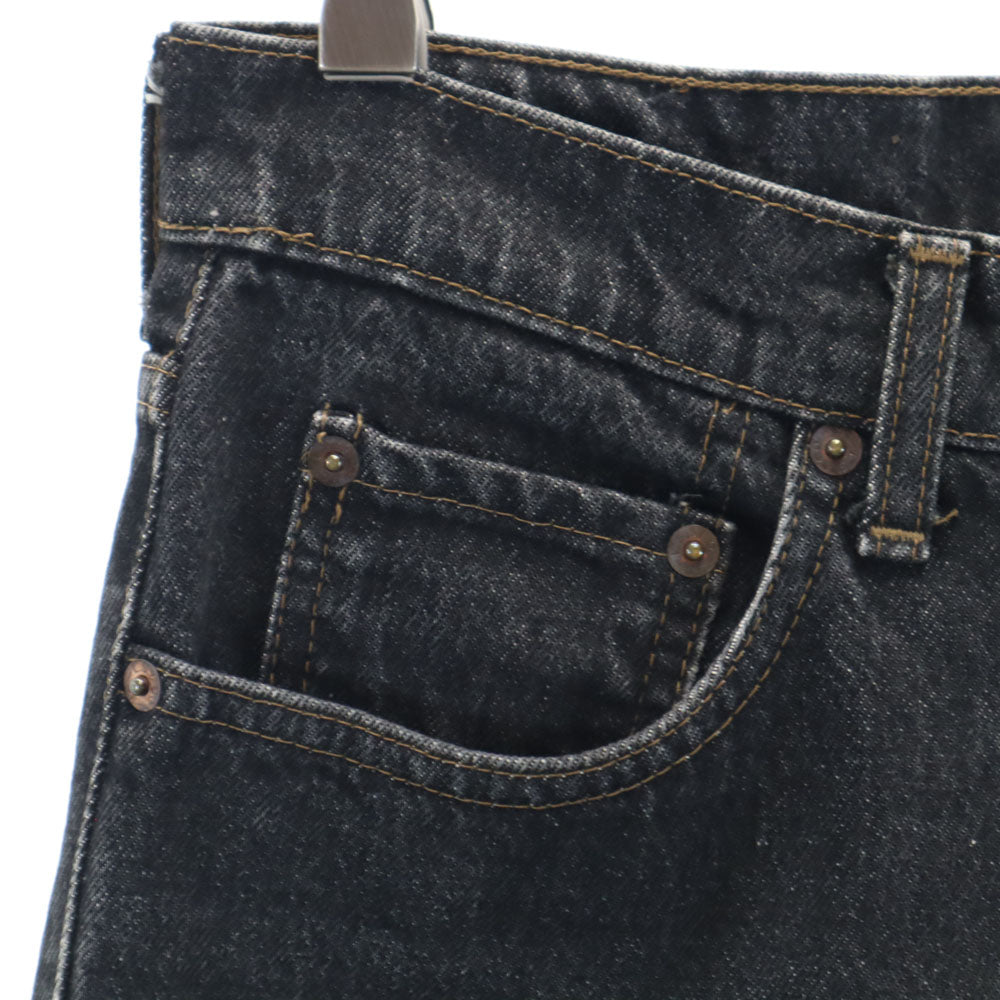 Levi's リーバイス 80s 日本製 後染め ブラック デニムパンツ W29 ブラック ジーンズ メンズ