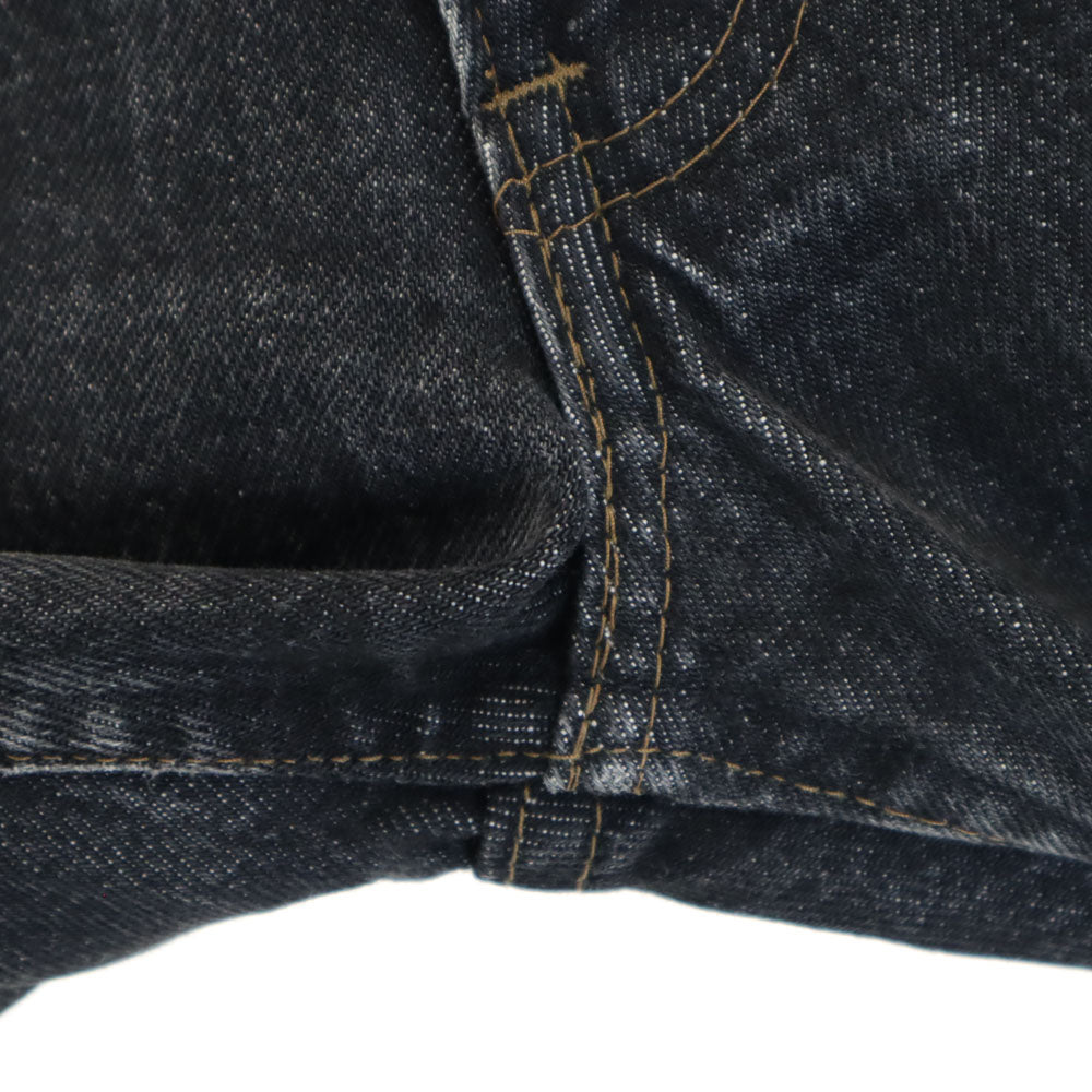 Levi's リーバイス 80s 日本製 後染め ブラック デニムパンツ W29 ブラック ジーンズ メンズ