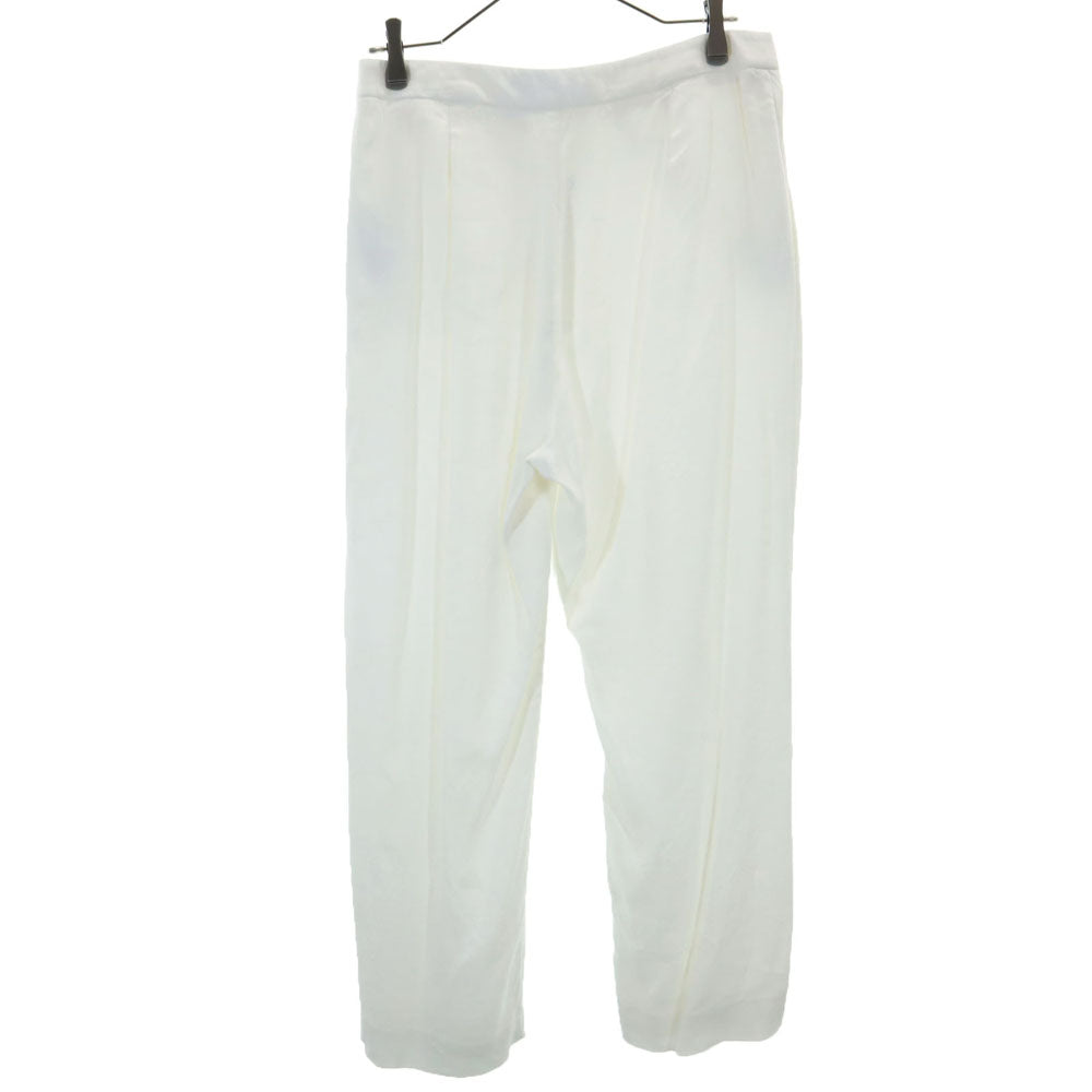 Stella McCartney ステラマッカートニー ハンガリー製 ストレッチ ロングパンツ 40 ホワイト レディース
