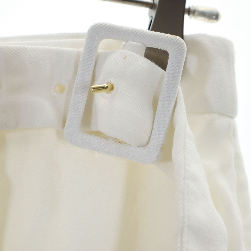 Stella McCartney ステラマッカートニー ハンガリー製 ストレッチ ロングパンツ 40 ホワイト レディース