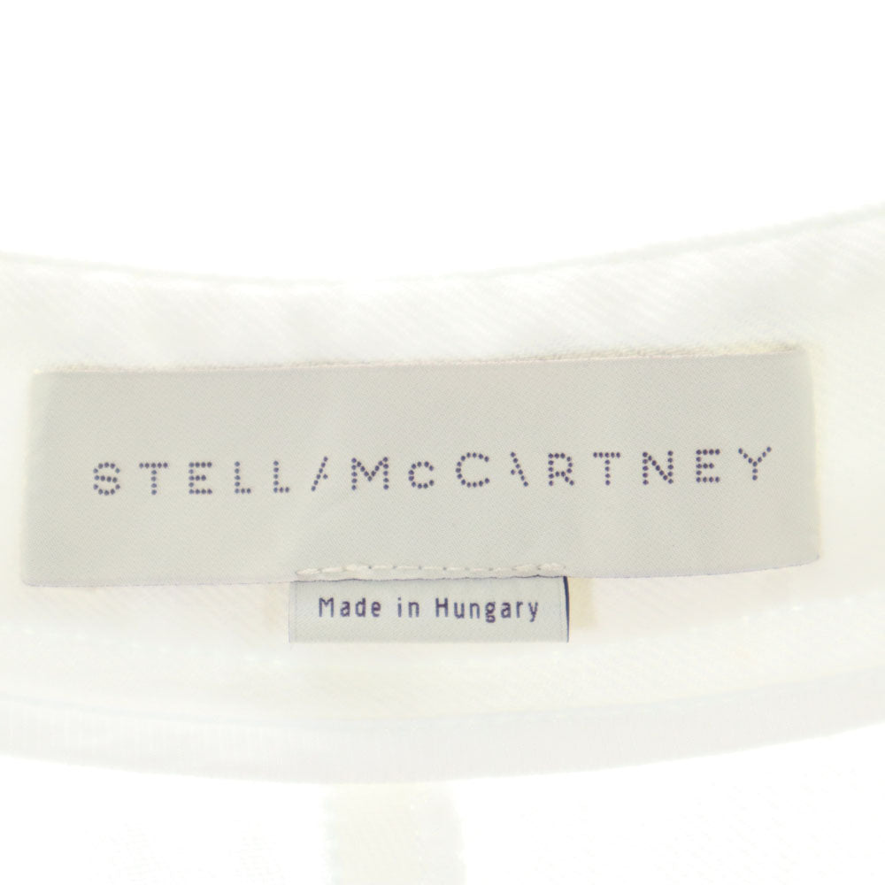 Stella McCartney ステラマッカートニー ハンガリー製 ストレッチ ロングパンツ 40 ホワイト レディース