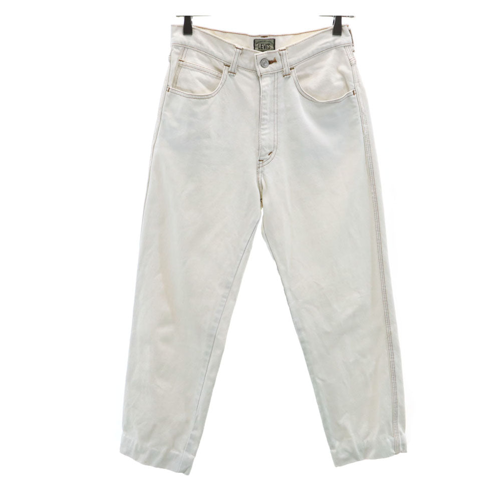 Levi's リーバイス 90s 636 シルバータブ オールド テーパードデニムパンツ ホワイト メンズ