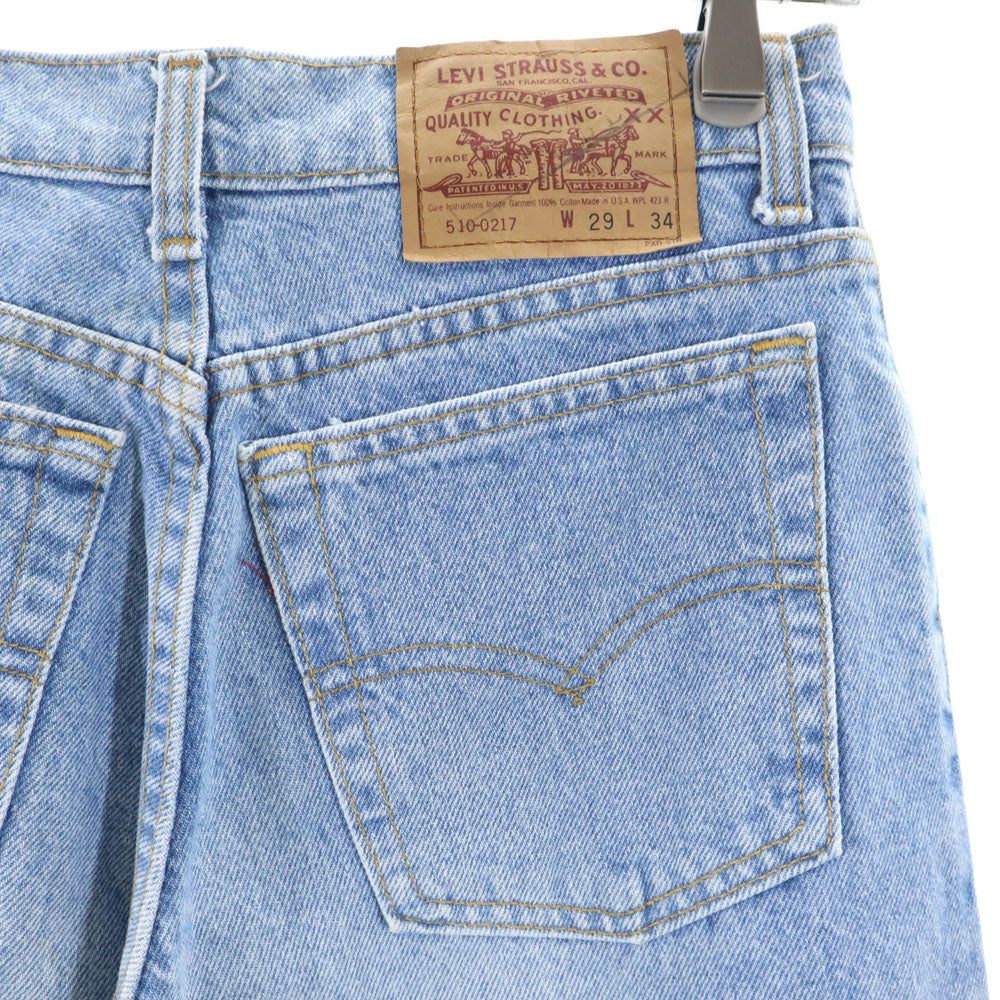 Levi's リーバイス 90s 米国製 510-0217 オールド ストレートデニムパンツ W29 ジーパン メンズ