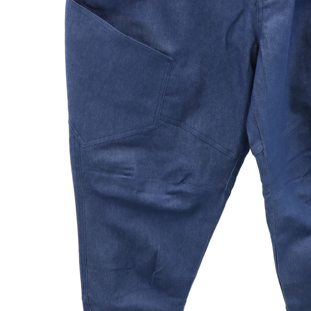 未使用 HB エイチビー テーパードデニムパンツ W32 ネイビー ジーンズ メンズ