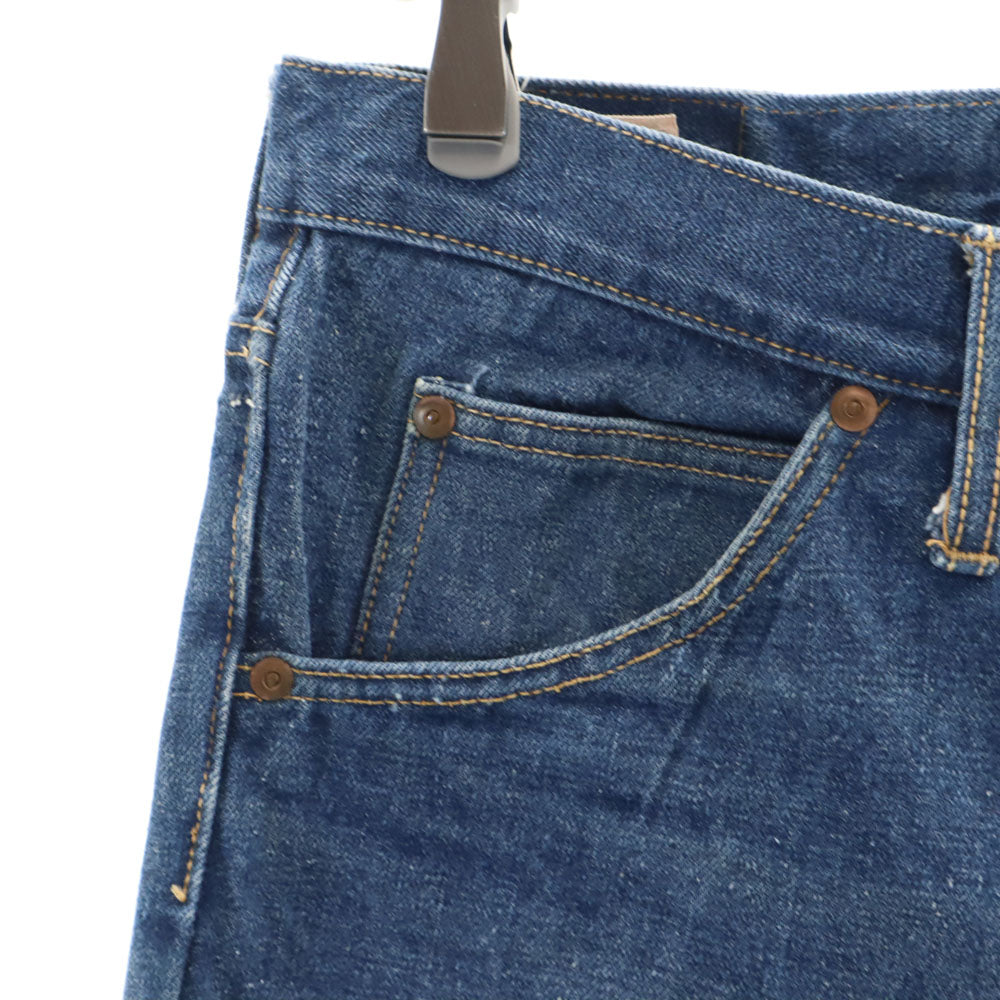 キャントン 70s ヴィンテージ デニムパンツ 80cm ブルー系 CANTON X-WEST ジーンズ メンズ