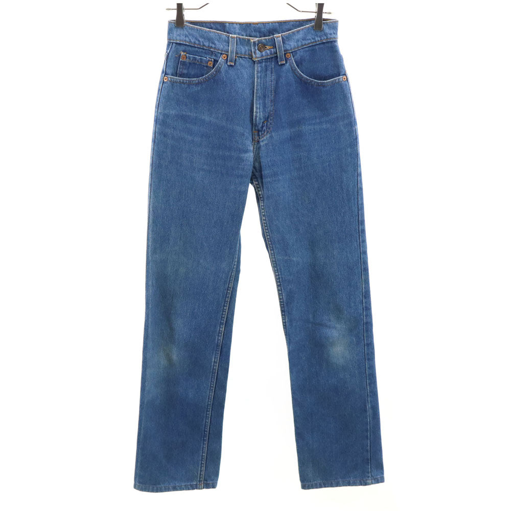 Levi's リーバイス 90s 520 USA製 オールド デニムパンツ W28 ブルー系 ジーンズ メンズ