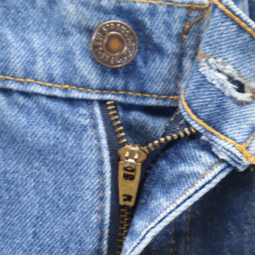 Levi's リーバイス 90s 520 USA製 オールド デニムパンツ W28 ブルー系 ジーンズ メンズ