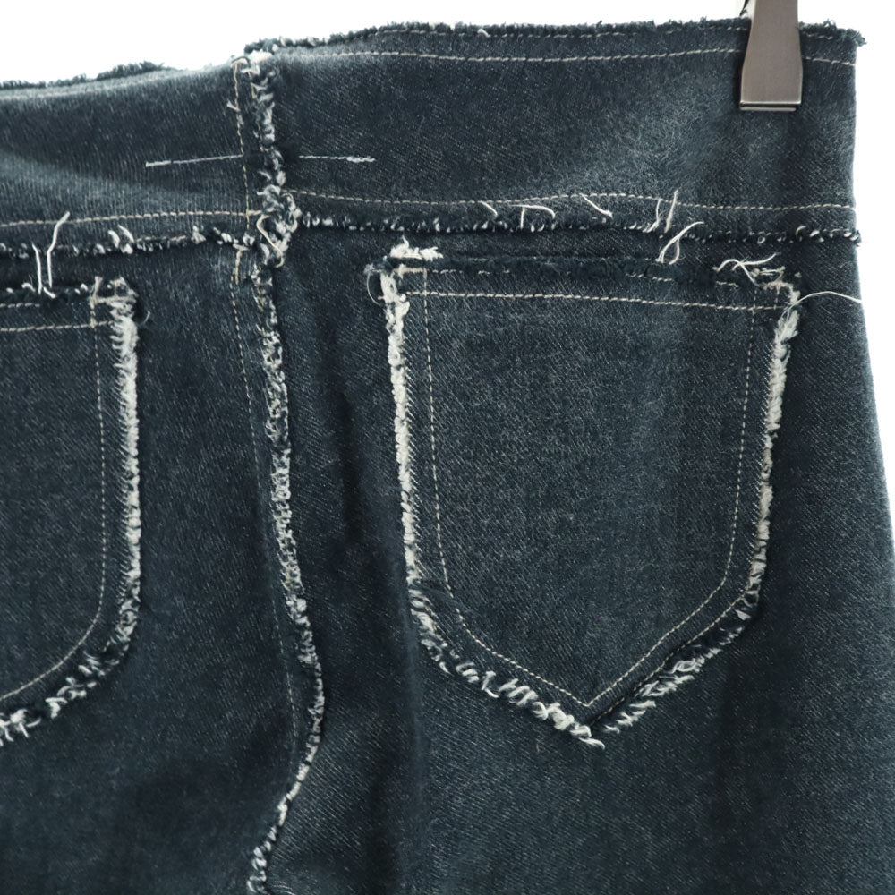 MARTIN MARGIELA マルタンマルジェラ ストレートデニムパンツ 36 ブラック レディース