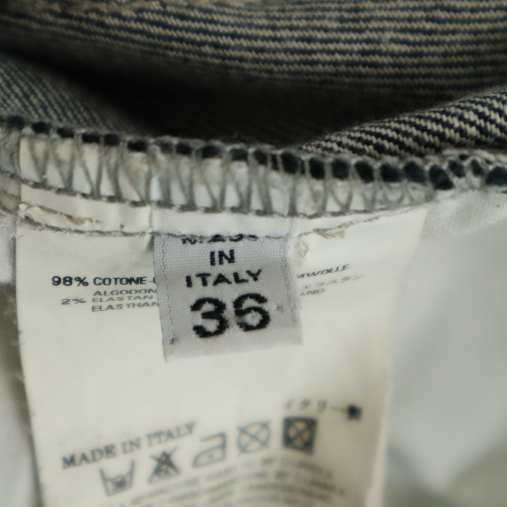 MARTIN MARGIELA マルタンマルジェラ ストレートデニムパンツ 36 ブラック レディース